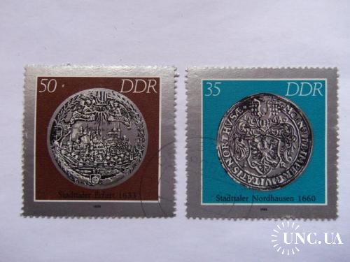 марки- с 1 гр ГДР--(А3) - гашеные 1986 год
