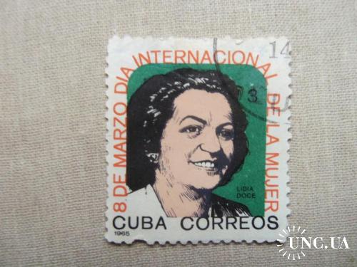 марки- с 1 гр Куба--(А3) - гашеные 1965 год
