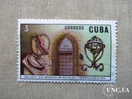 марки- с 1 гр Куба--(А3) - гашеные 1973 год
