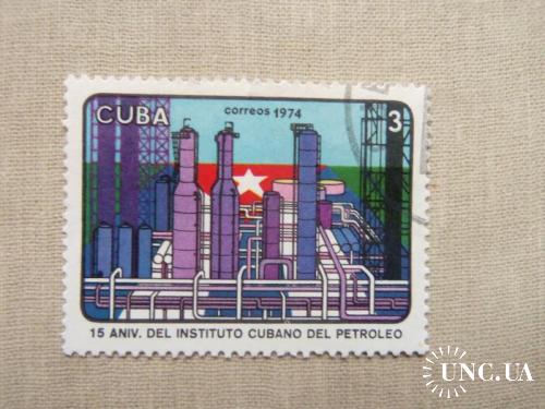 марки- с 1 гр Куба--(А3) - гашеные 1974 год
