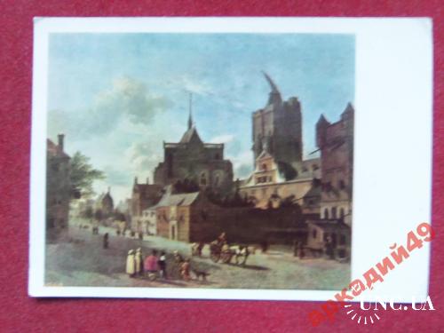 открытки(пейзаж) антиквар-худ Гейден 1968г
