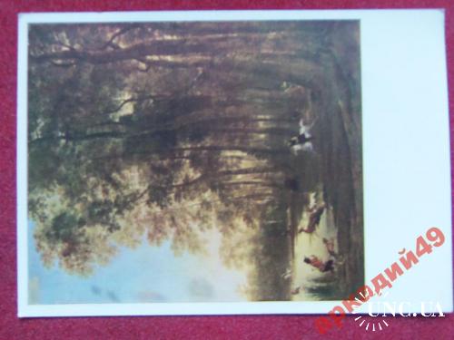 открытки(пейзаж) антиквар-худГаккерт 1968г
