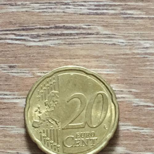 Монета 20 евро центов. Австрия. 2016