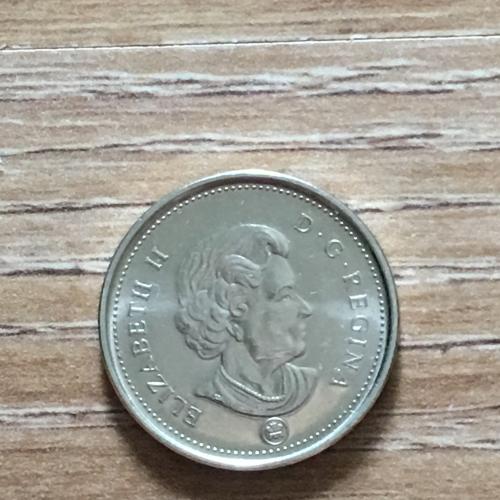 Монета Канада 5 центов 2008