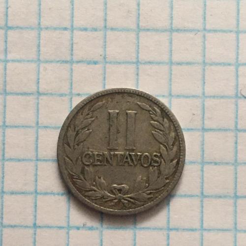 Монета Колумбия 2 сентаво 1935