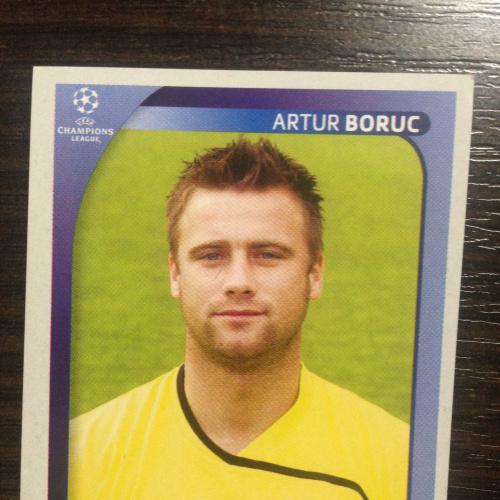 Наклейка. Artur Boruc.  Champions League 2008-2009. PANINI.