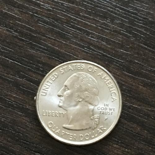 США 25 центов,  2001