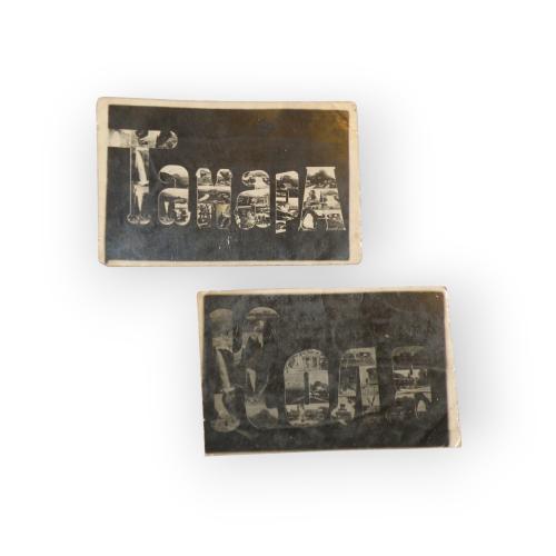 Фотооткрытки сувенирные 1933 г Тамара Коля 