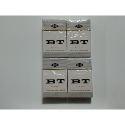 4 пачки сигарет BT