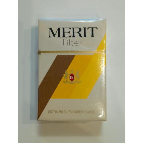 Сигареты MERIT made in U.S.A 