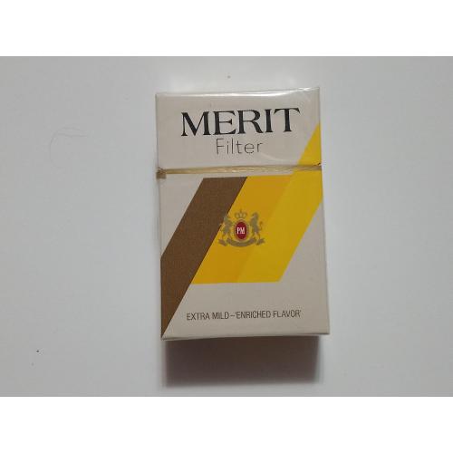 Сигареты MERIT made in USA