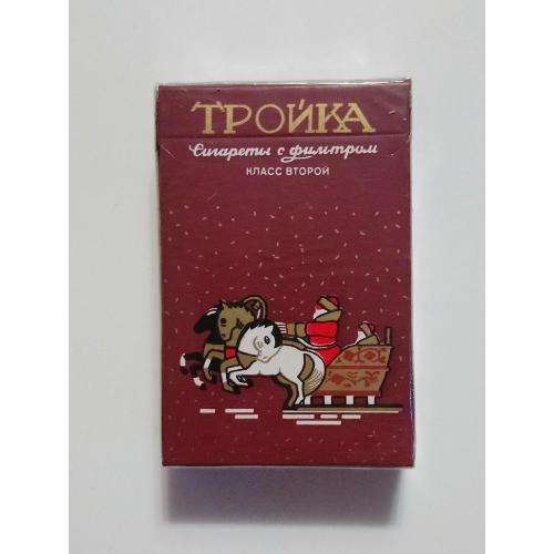 Сигареты ТРОЙКА табачная фабрика Дукат 