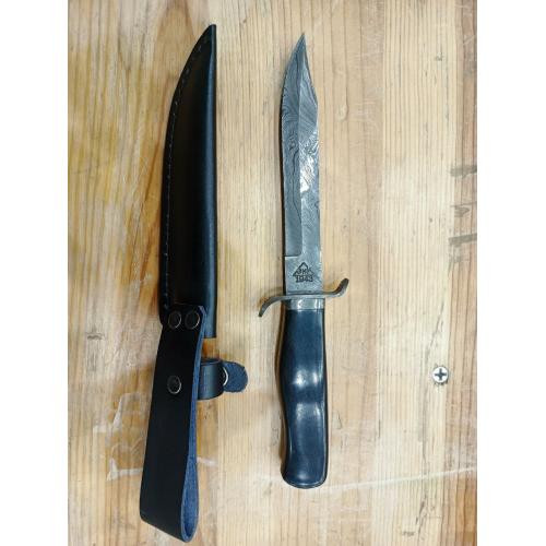 Нож разведчика , ЗИК 1943 , дамасская  сталь