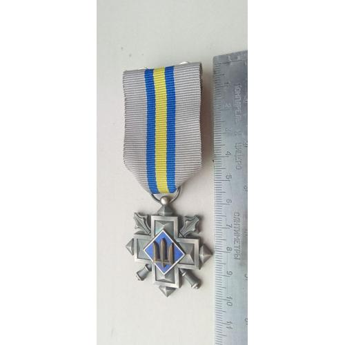 Почесний нагрудний знак Головнокомандувача Збройних Сил України «Срібний хрест»