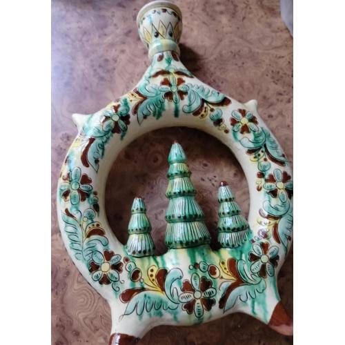 Куманець, Косівська кераміка. Автор Рйопка, 1981 рік.