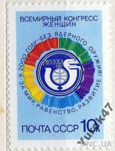 1987 Всемирный конгресс женщин. Москва.
