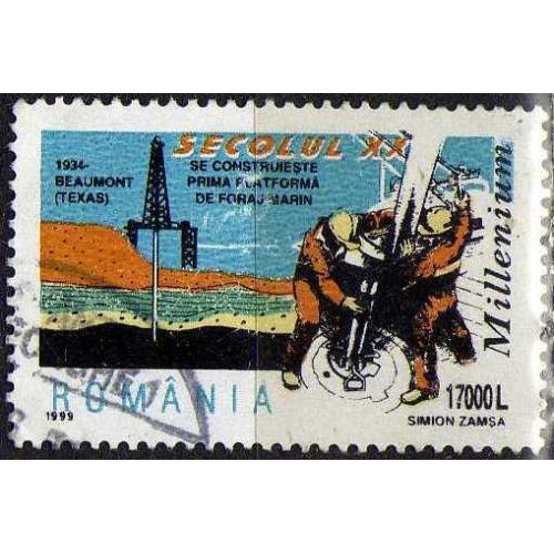 1999 Румыния Строительство первой морской буровой установки Бомонт (Техас) в 1934 г. Нефть Газ