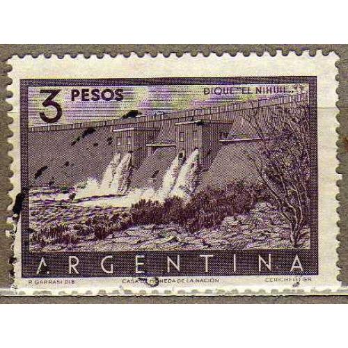 Аргентина Старая Раритет ГЭС Плотина Водохранилище Архитектура Редкая