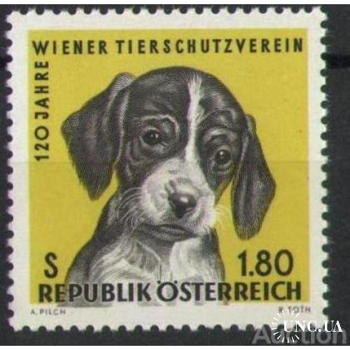 Австрия 1966 Фауна Домашние животные Собаки Серия MNH