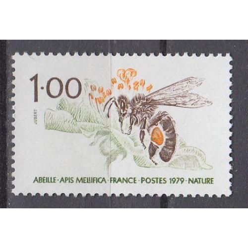 Франция 1979 MNH Фауна Насекомые Пчёлы Жуки