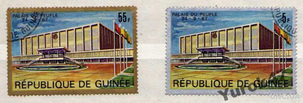 Гвинея Архитектура Здания Постройки