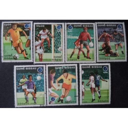 Гвинея Биссау 1988 Спорт Футбол Матчи Кубки Соревнования Игры Полная Серия