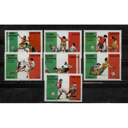 Гвинея-Биссау Спорт Футбол Чемпионаты Кубки Полная Серия 1989 КЦ 12 Евро