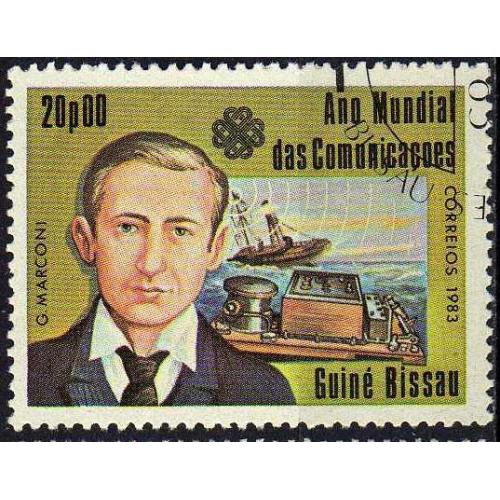 Гвинея Биссау Транспорт Корабли Парусники Флот Связь