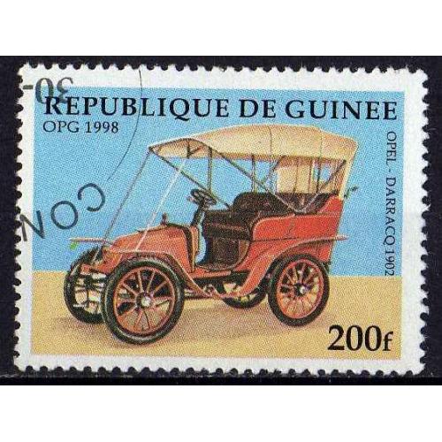 Гвинея Транспорт Автомобили Машины Техника Редкая