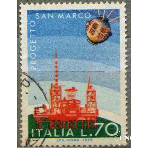 Италия 1975 Платформа Сан-Марко Проект Кения-Италия Космос Спутники Планеты Редкая
