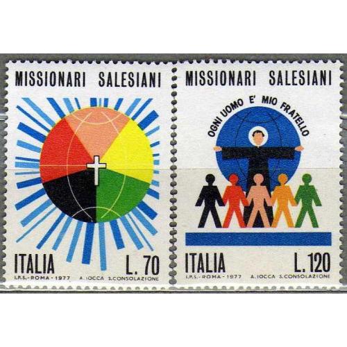 Италия 1977 Салезианские миссионеры Религия Конфессии Пара Чистая