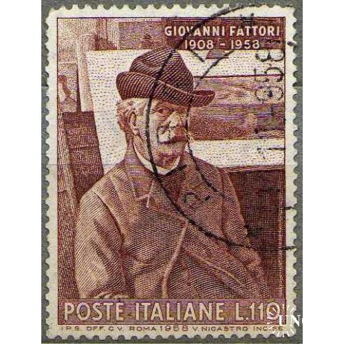 Италия История и Личности Персоналии Джованни Фаттори (1825-1908) - художник 1958 Редкая
