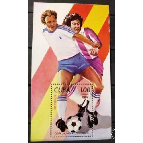 Куба 1982 Спорт Футбол Чемпионаты Кубки Игры Блок