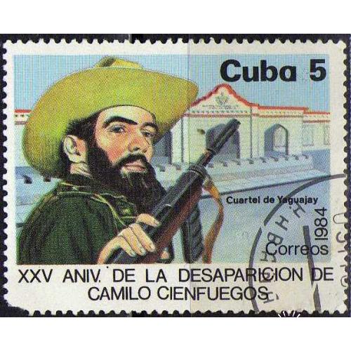 Куба 1984 Ками́ло Сьенфуэ́гос Горриара́н - кубинский революционер История и Личности Персоналии