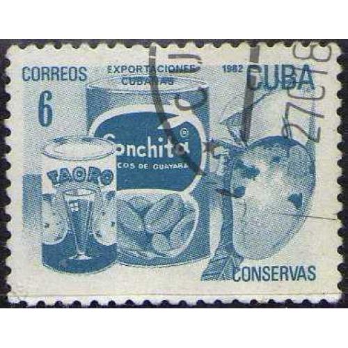 Куба Продукты питания 1982 Пищевая промышленность Экспорт Деликатесы
