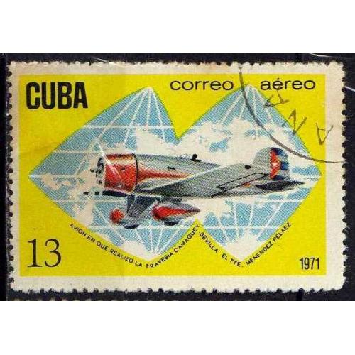 Куба Транспорт Авиация Самолёты Техника Ретро