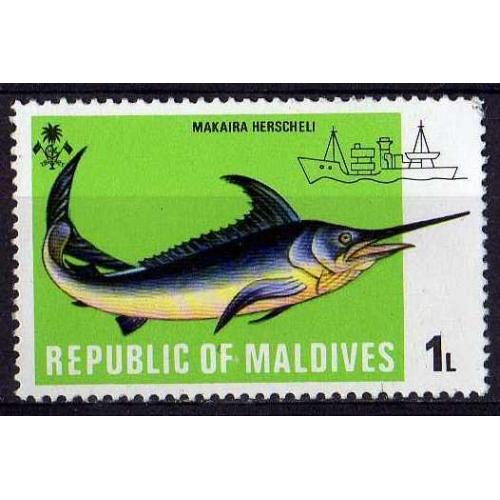 Мальдивы Фауна MNH Морские обитатели Рыбы