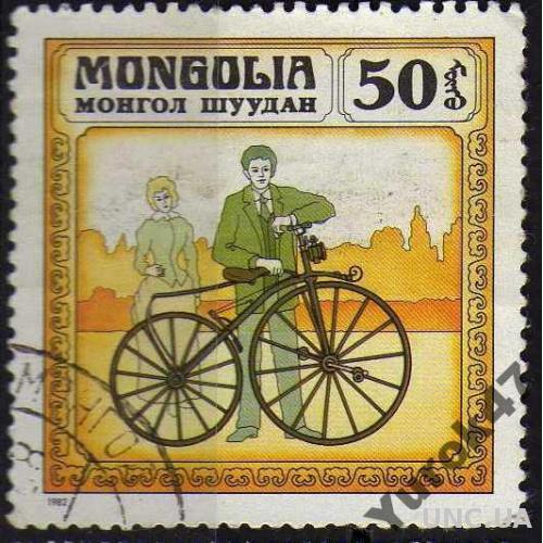 Монголия Транспорт Велосипеды Байки Рэтро Редкая