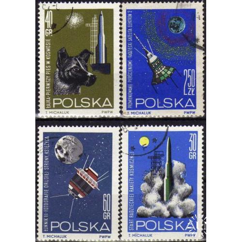 Польша Космос Планеты Спутники Кометы Космонавты Ракеты Серия