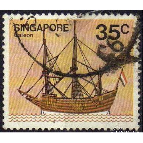 Сингапур Транспорт Корабли Парусники Флот Яхты