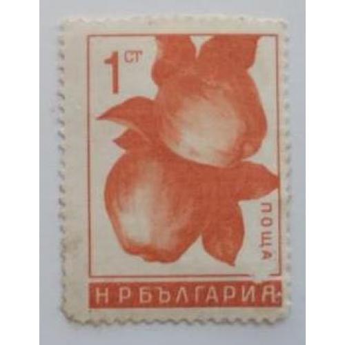 Болгария 1965 г марка яблоки  фрукты  1965