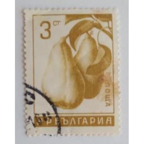 Болгария 1965 г марка груши  фрукты  1965