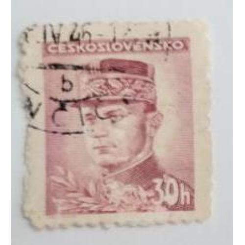 Чехословакия 1935г марка  Генерал Милан Штефаник
