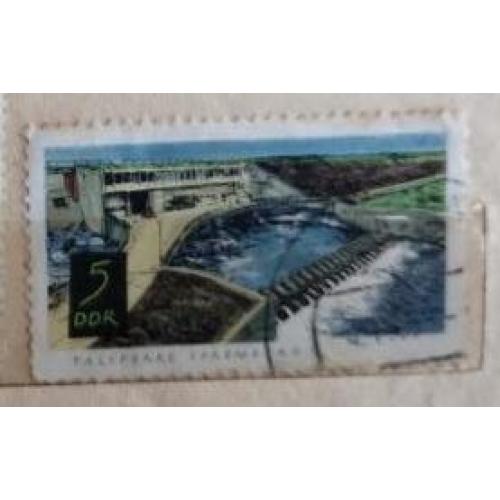 ГДР 1968 Дамбы DDR Spremberg Dams  2 марки