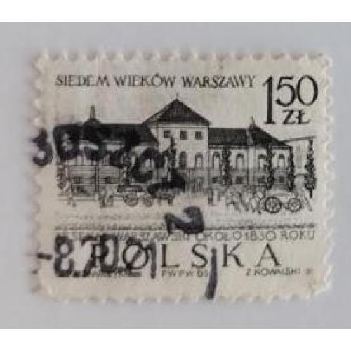  Польша 1965 марка из серия 700-летие Варшавы 1,5 Zl 