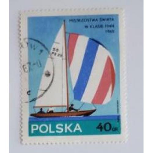 Польша 1965 Соревнования яхт Гдыня POLAND 1965