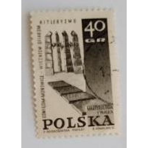 Польша 1967 марка из Серия марок (Борьба и мученичество польского народа, 1939-45 гг.) 