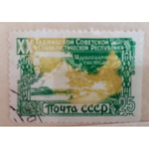 СССР 1949 из серии марок 20 лет Таджикской ССР