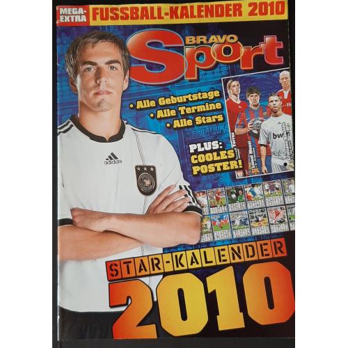 Календар настінний Футбол 2010 з журналу Bravo Sport 