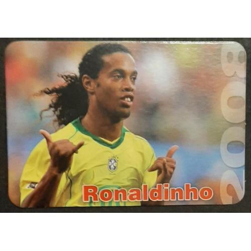 Календарик футбол Роналдінью Бразилія 2008
